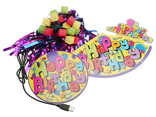 USB Decoration Kit -- Birthday