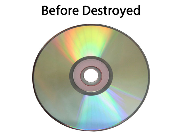 USB Powered CD Destroyer