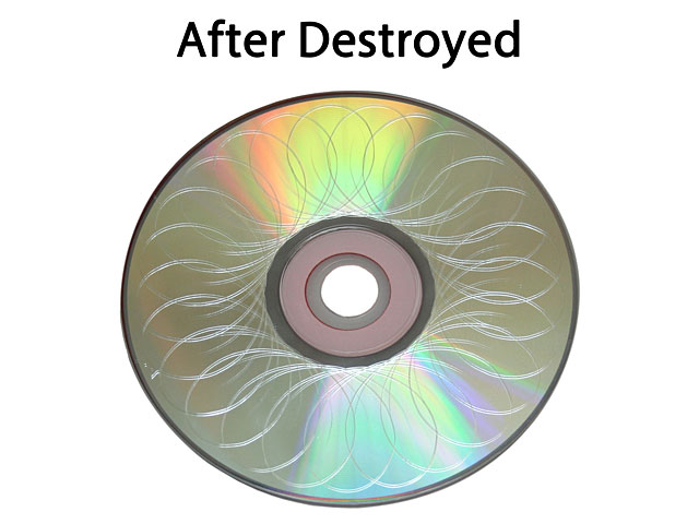 USB Powered CD Destroyer