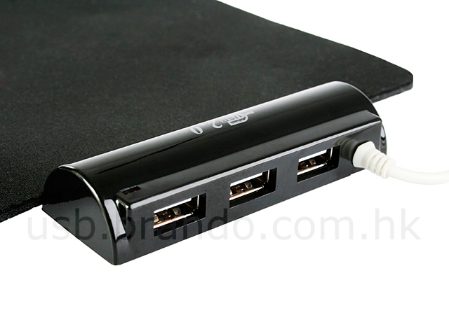 USB 3-Port Hub +  Mouse Pad