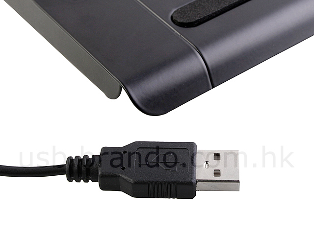 USB Aluminum Notebook Cooling Pad