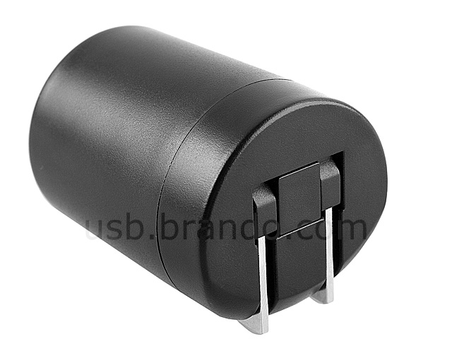 Dual USB Port Mini Travel Adapter