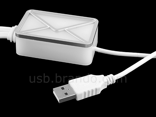 USB Webmail Notifier + 4-Port Hub Cable