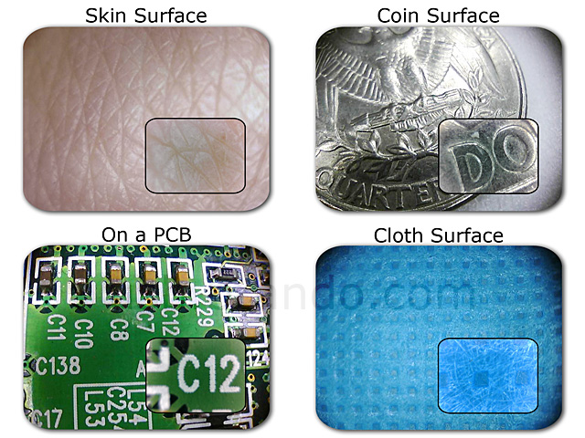 USB Handy Microscope with Adjustable Working Stand