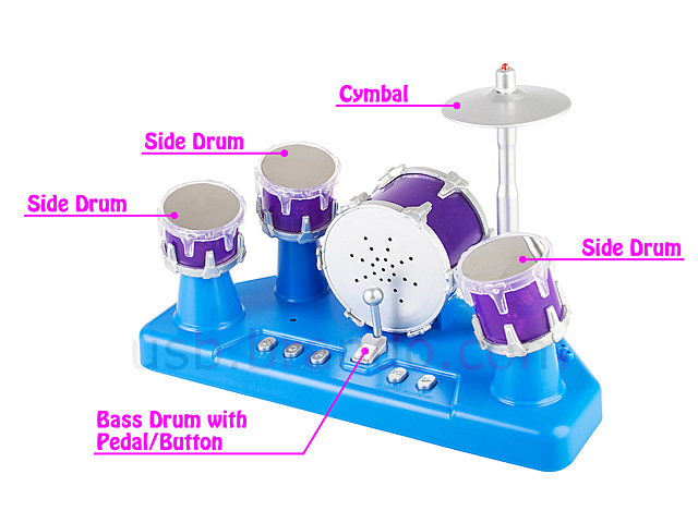 USB Touch Drums Set