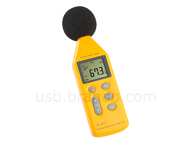 USB Digital Sound Level Meter (Range 40dB - 130dB)