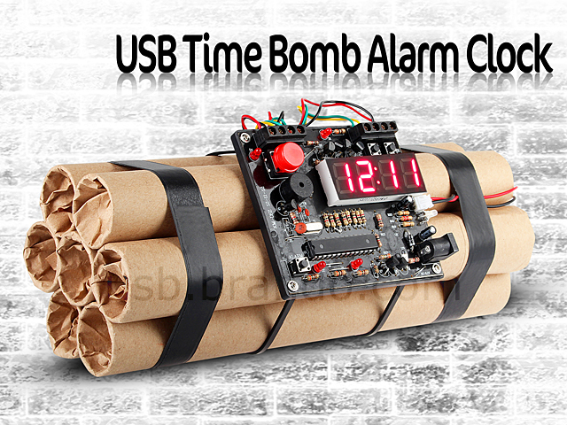 USB Time Bomb Alarm Clock