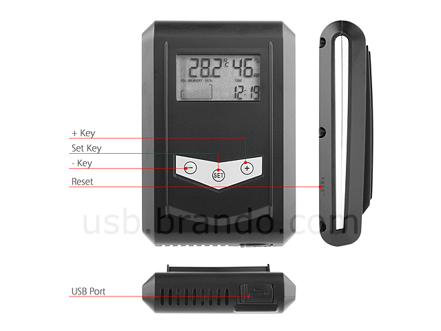 USB Temperature and Humidity Data Logger