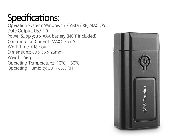 GPS Tracker Logger GD2700