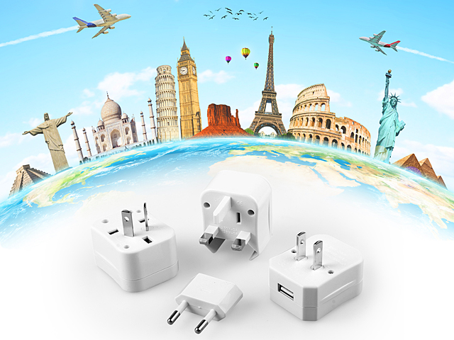 Universal Travel USB Adapter