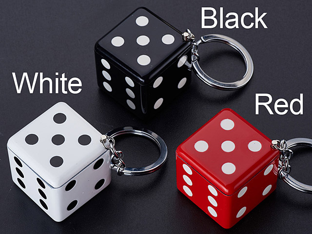 USB Dice Lighter Keychain