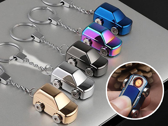 USB Mini Car Lighter Keychain