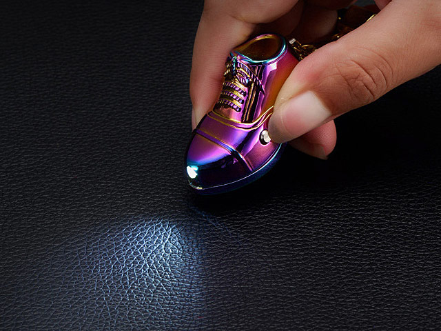 USB Mini Shoe Lighter Keychain