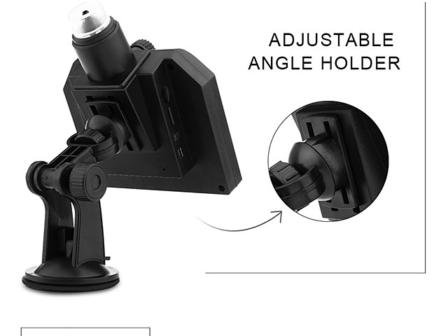 600X Portable Digital Microscope with LCD Display