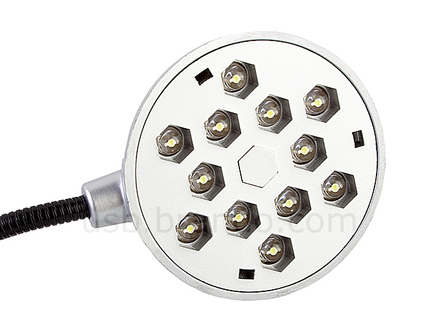 USB 12-LED Light with Sucker