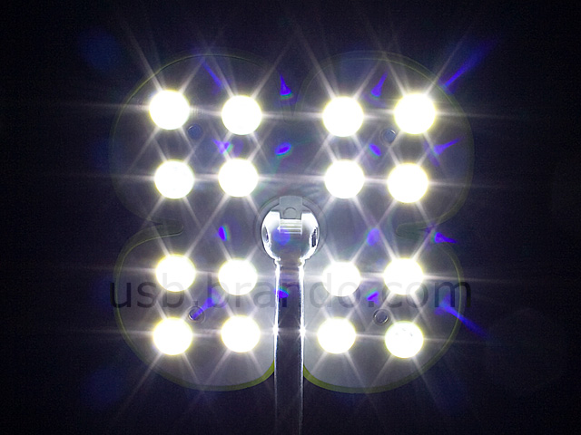 USB Lucky Flower Light with Memo Clip