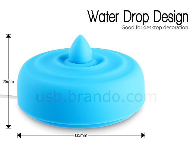 USB Water Drop Lamp