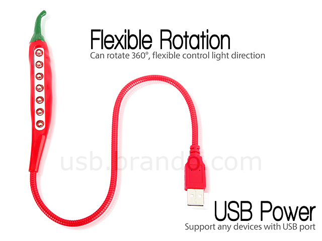 USB Vegetables 7-LED Light