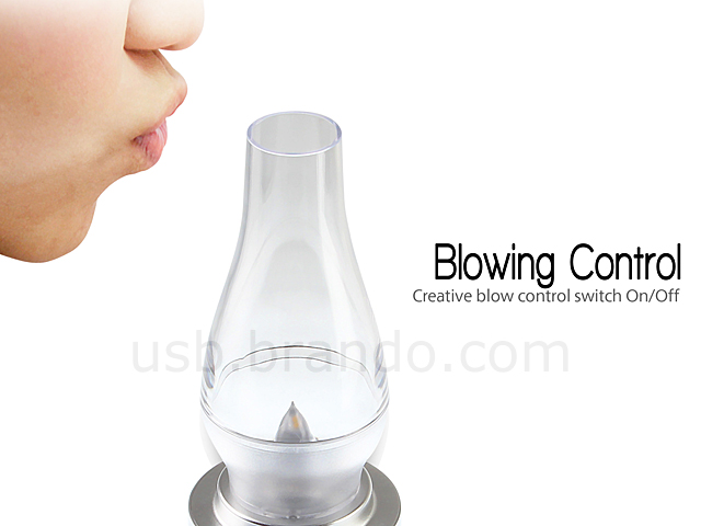 USB Blowing Control LED Lamp