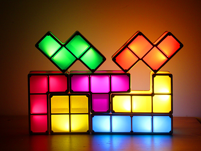 DIY USB Tetris Stackable LED Light