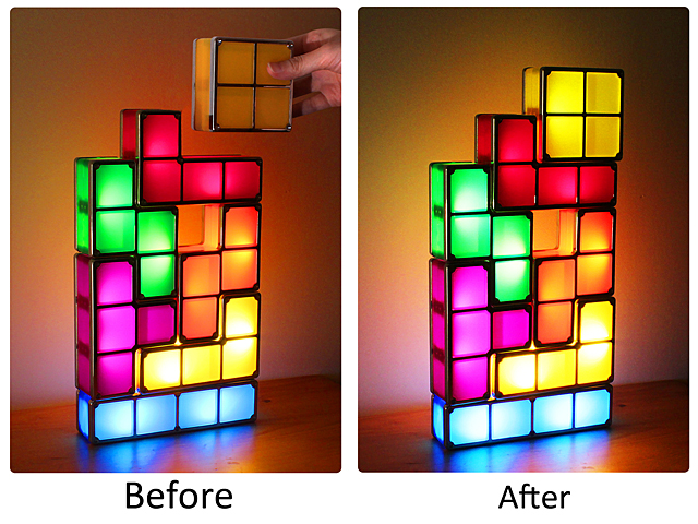 DIY USB Tetris Stackable LED Light