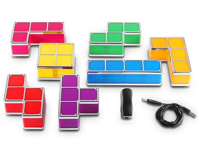 DIY USB Tetris Stackable LED Light