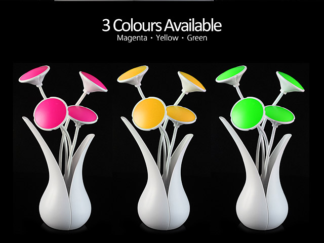 USB Light Sensor Flower LED Light