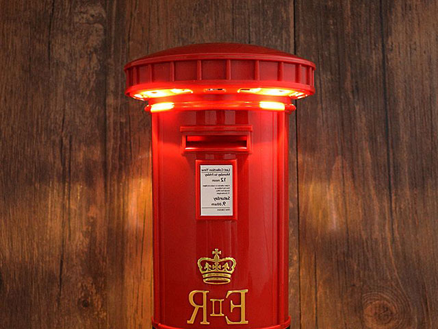 USB Postbox Money Bank Lamp