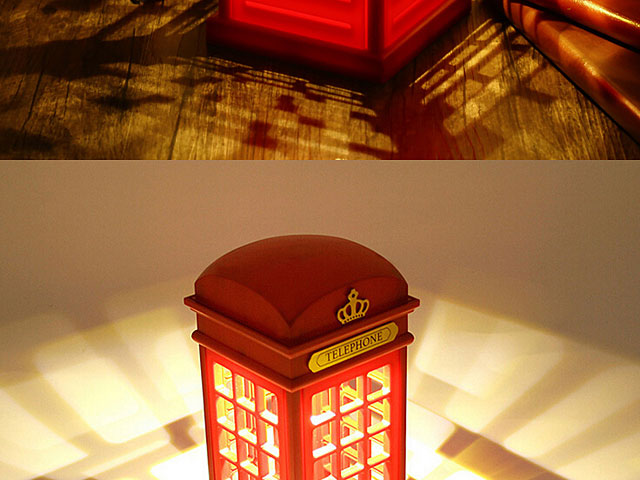 USB Retro Telephone Booth Lamp