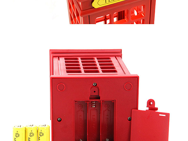 USB Retro Telephone Booth Lamp