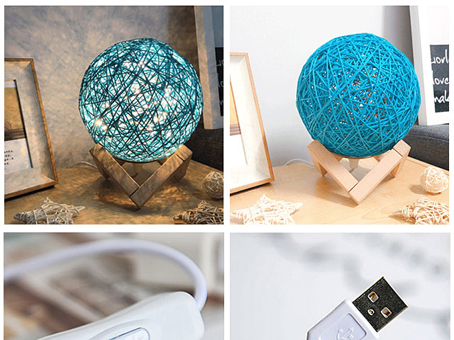 USB Sepak Takraw Ball Lamp