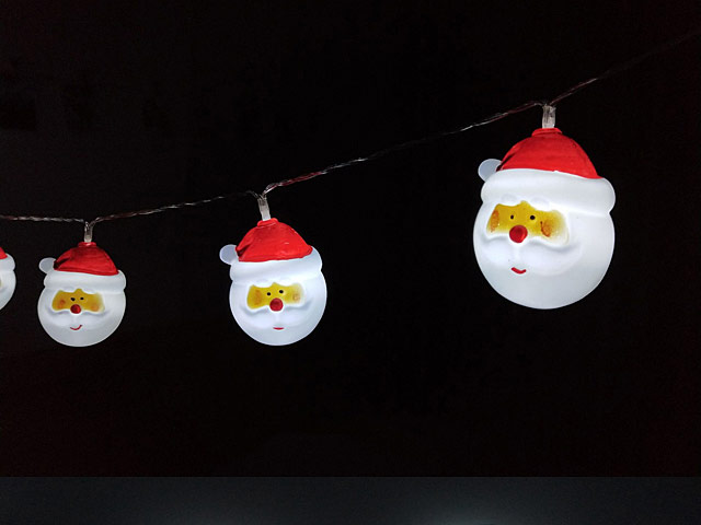 Santa Claus Head Decor Light