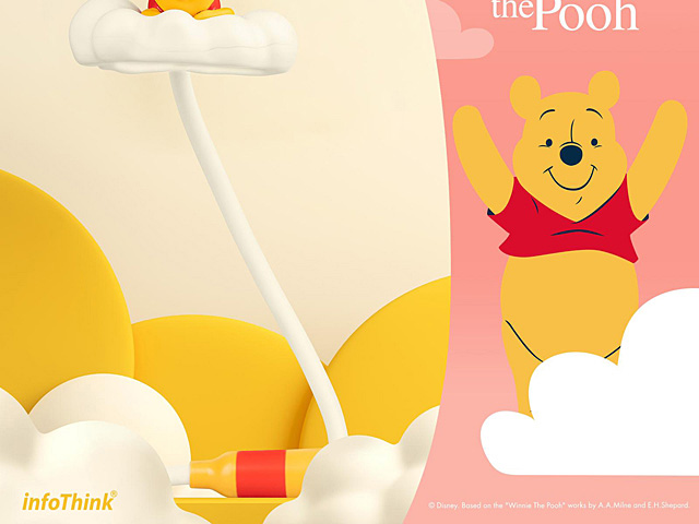 infoThink Winnie the Pooh - USB Floating Could LED Lamp