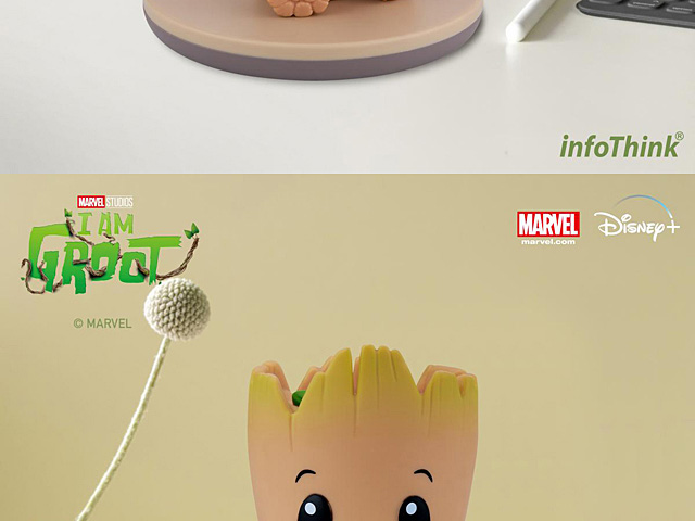 infoThink 3D Baby Groot USB Lamp