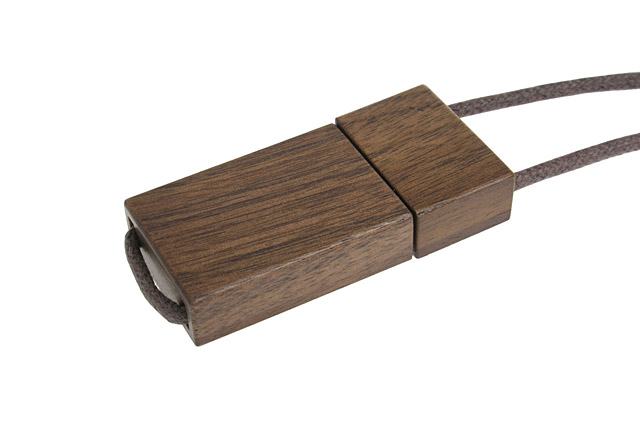 Wooden USB Memory Strap