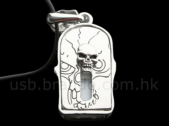 USB Skeleton Necklace Flash Drive