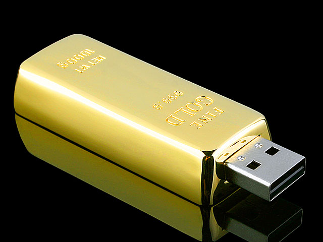 USB Gold Bar Flash Drive