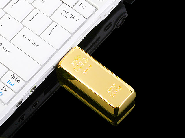 USB Gold Bar Flash Drive