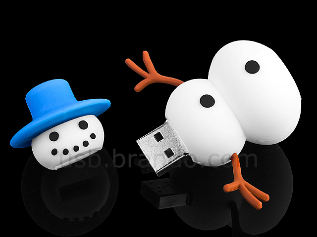 USB Snowman Flash Drive
