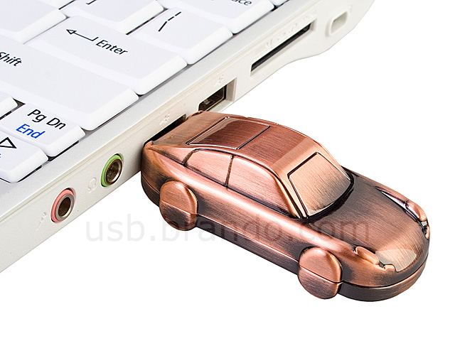 USB Metallic Car Flash Driver