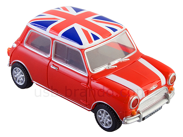 USB Mini Cooper Flash Drive (Union Jack Flag)