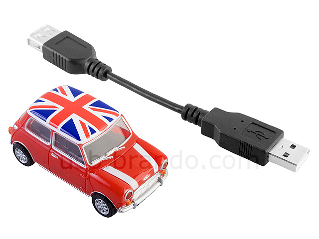 USB Mini Cooper Flash Drive (Union Jack Flag)