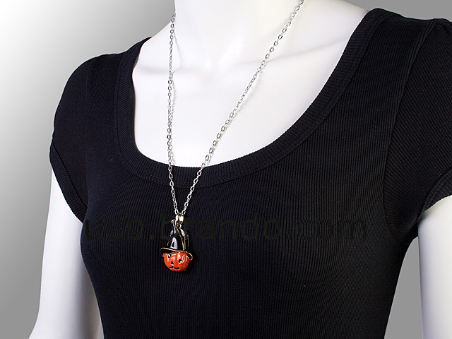 USB Pumpkin Necklace Flash Drive