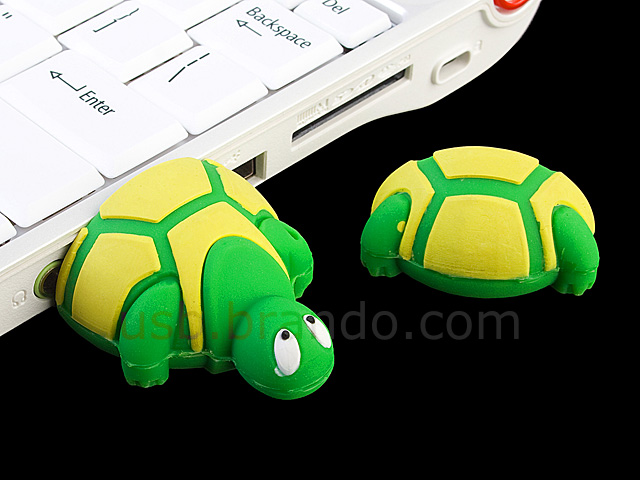 USB Green Tortoise Flash Drive