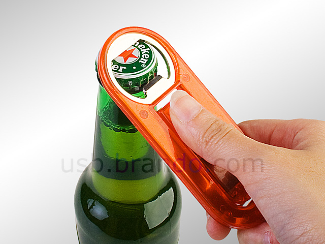 USB Bottle Opener Keychain Flash Drive