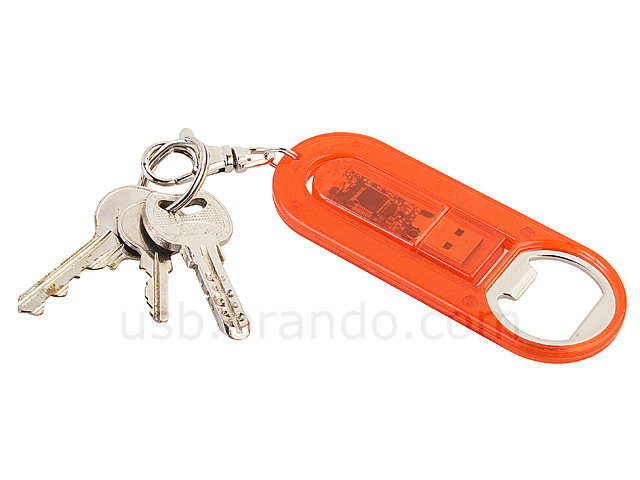 USB Bottle Opener Keychain Flash Drive