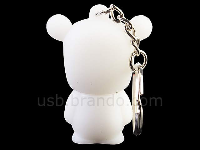 USB Astonished Bear Keychain Flash Drive