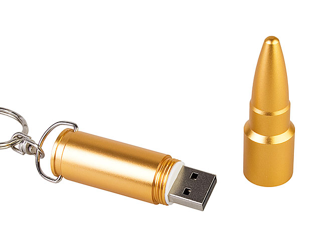 USB Bullet Keychain Flash Drive