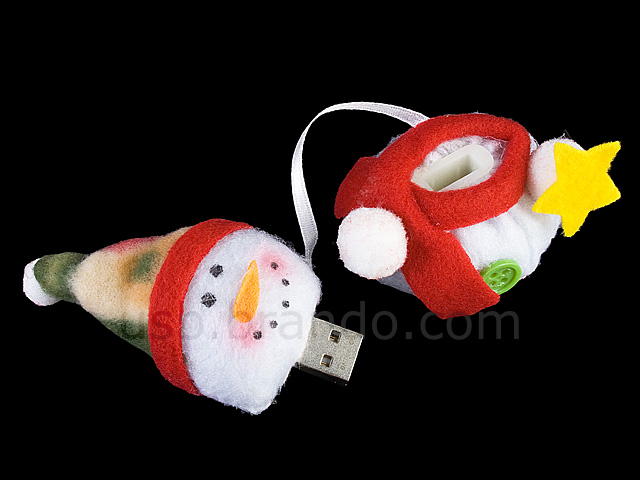 USB Snowman Flash Drive II