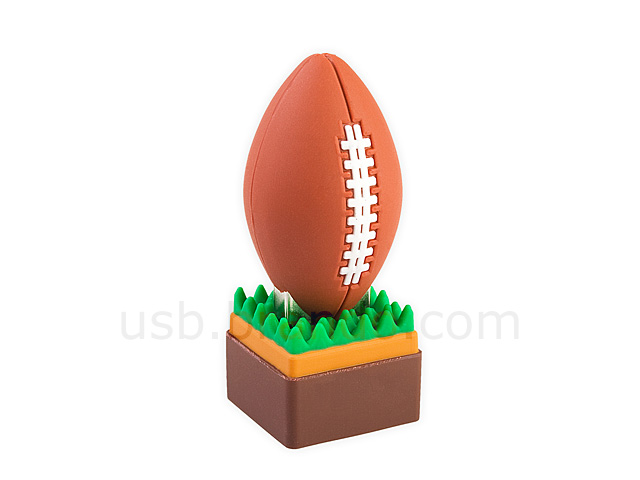 USB Mini Rugby Ball Flash Drive